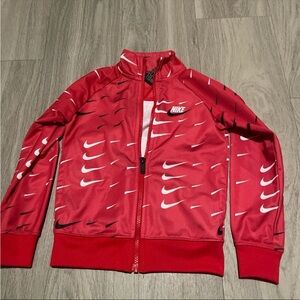 Nike Red and White Jacket